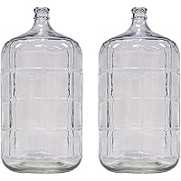 Home Brew Ohio 6 Gallon Glass Carboy Set of 2