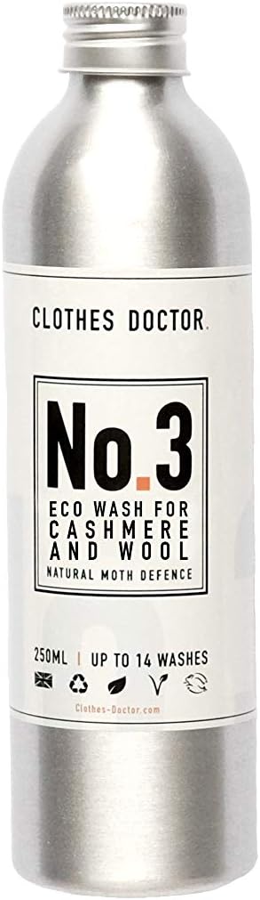 Cashmere and Wool Eco Wash by Clothes Doctor Laundry Detergent Liquid Gentle Washing Machine and Hand Wash Safe Nourish and Protect Your Knitwear and Delicate Fabrics 250ml 16 Washes - Image 4