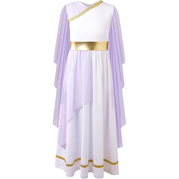 fitted lace wedding dress Purple Elf Fantasy Dress - Golden Rome Greek Goddess - Fairy Evening Dress