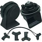 NEOGET 128dB Dual-Tone Car Horn Kit Compatible with Ford Vehicles | Ford Focus, F-150 and Fusion horn replacement includes interchangeable plugs and a 128dB high/low pair for compatible models.
