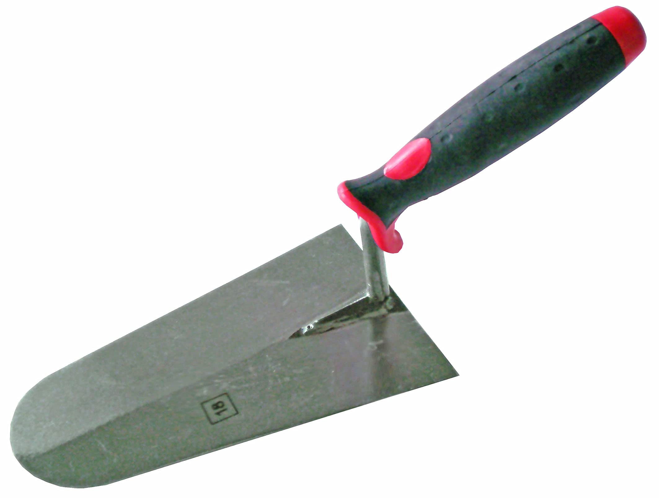 Nespoli N0D1905118 Lightweight Trowel Round Tip Rubber Handle 18 cm