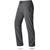 Boladeci Men's Joggers Lightweight Quick Dry Pants Athletic Hiking Workout Elastic Waist Sweatpants with Pockets