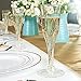 I00000 105Pcs Plastic Champagne Flutes, Gold Glitter Champagne Glasses 5 Oz, Plastic Toasting Flutes, Elegant Mimosa Glasses Cocktail Cups Perfect for Party, Weddings, Anniversaries and Catered Events