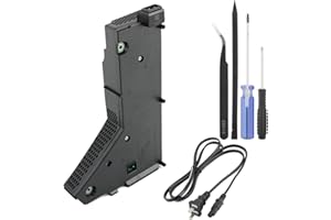 YWLRONG for PS5 Power Supply Replacement for PS5 PA-1401-JT3 /ADP-400FR Internal Power Source with AC Adapter Console Accessories Parts with Power Cable Repair Tools