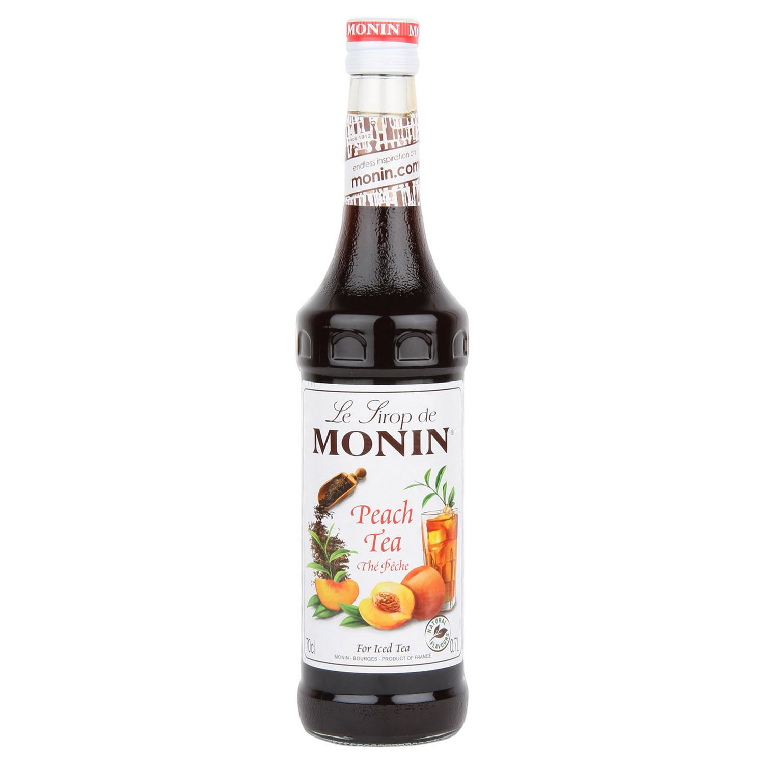 Monin - Peach Tea Thé Pêche Syrup - 700ml Monin - Peach Tea Thé Pêche Syrup - 700ml