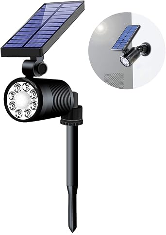 Solar leuchte mit bewegungsmelder