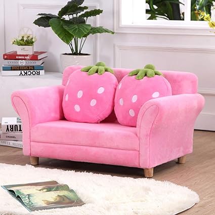 Hyyqg Sofauberwurf Fur Kinder Wohnzimmer Couch Hohe Ruckenlehne Fur Den Aussenbereich Garten Stadion Fur Den Schlaf Pink Amazon De Sport Freizeit