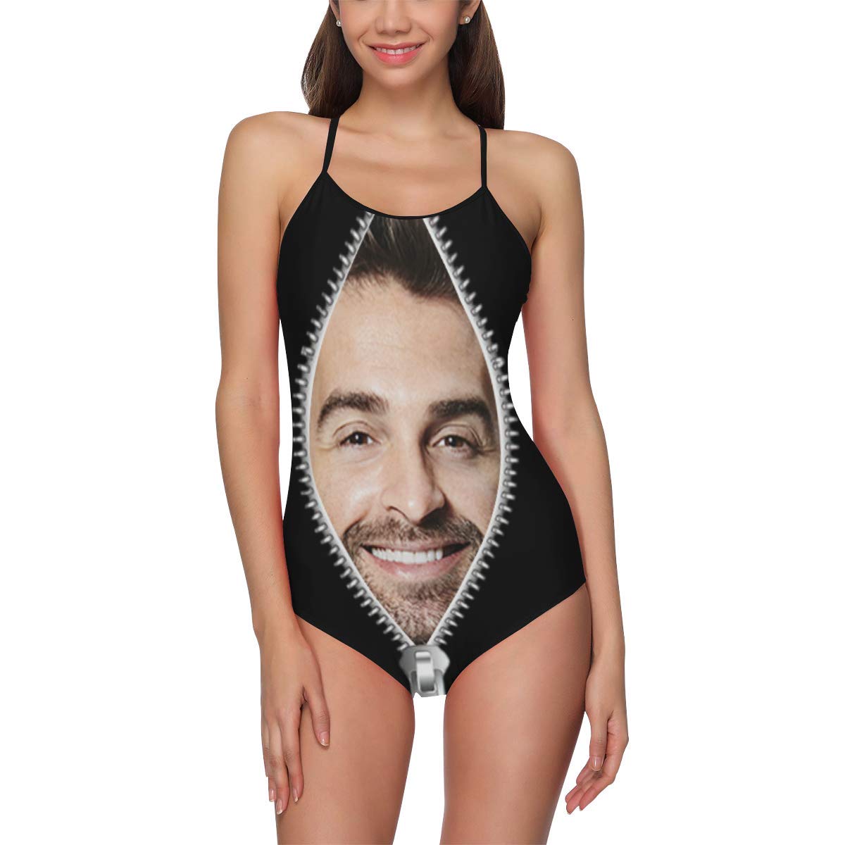 swimming costume with face on