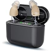 Pro Hearing Aids for Seniors, Hearing Aid Amplifiers Devices Rechargeable with Noise Cancelling, Superior Sound Quality for Adults Women Men Hearing Loss