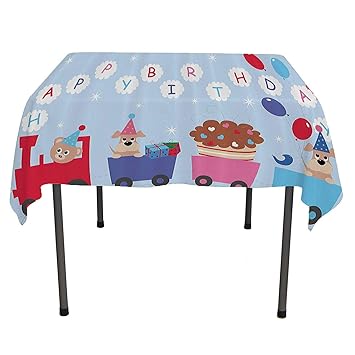 Amazon Com Birthday Decorations For Kids Bedside Table Tablecloth