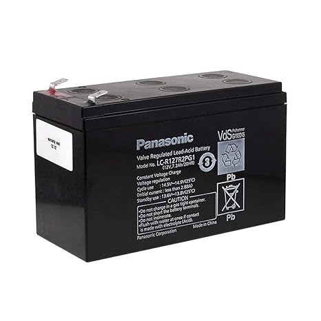 akku-net Panasonic Bleiakku LC-R127R2PG1, 12V, Lead-Acid