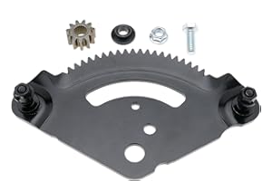 TUELETFU Steering Sector Gear Plate and Pinion Gear Replaces 717-1550F 7171550 7171554 for Mtd Cub Cadet LT1018 LT1022 LT1040 LT1042 LTX1040 LTX1042 LTX1046 LTX1050 for Troy Bilt
