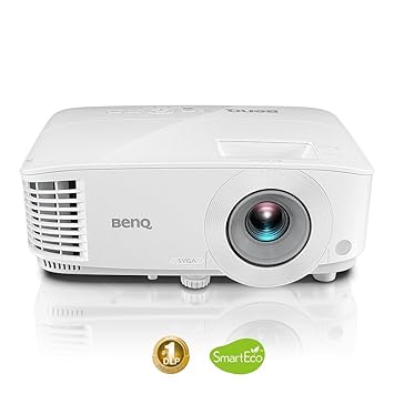 BenQ MS550P 3600lm SVGA Business Projector, High Brightness & Contrast Ratio, 1x VGA in, VGA Out, Audio in/Out, 2W Speaker, Long Lamp Life, 3D Ready