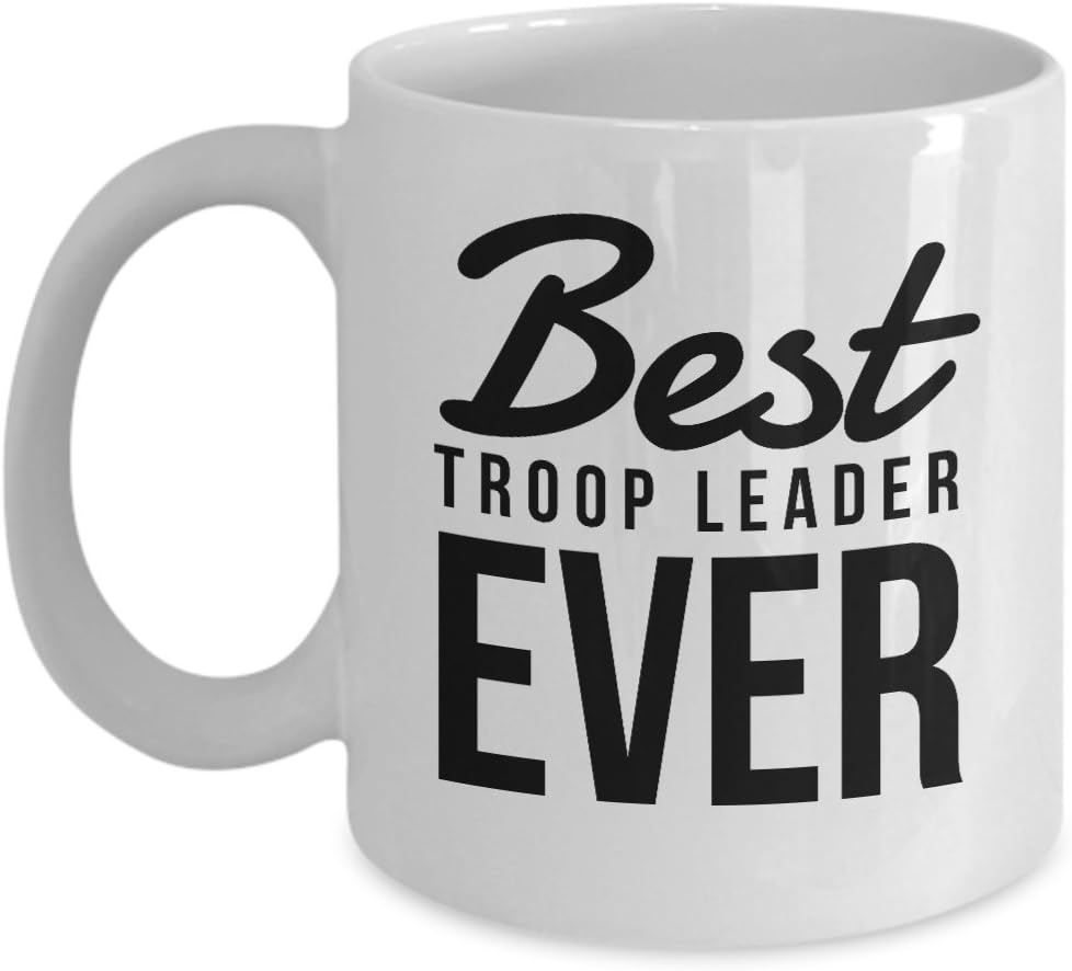 Girl Scout Leader gifts Best Troop Leader Ever Coffee Mug