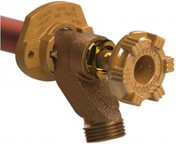 Woodford 14PX4MH Wall Faucet Pex Inlet, 4Inch, Metal