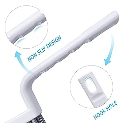 Lumkew Grout Cleaner Brush V Shape, Stiff Grout