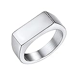 Bestyle Men Sigent Ring Men's Stainless Steel