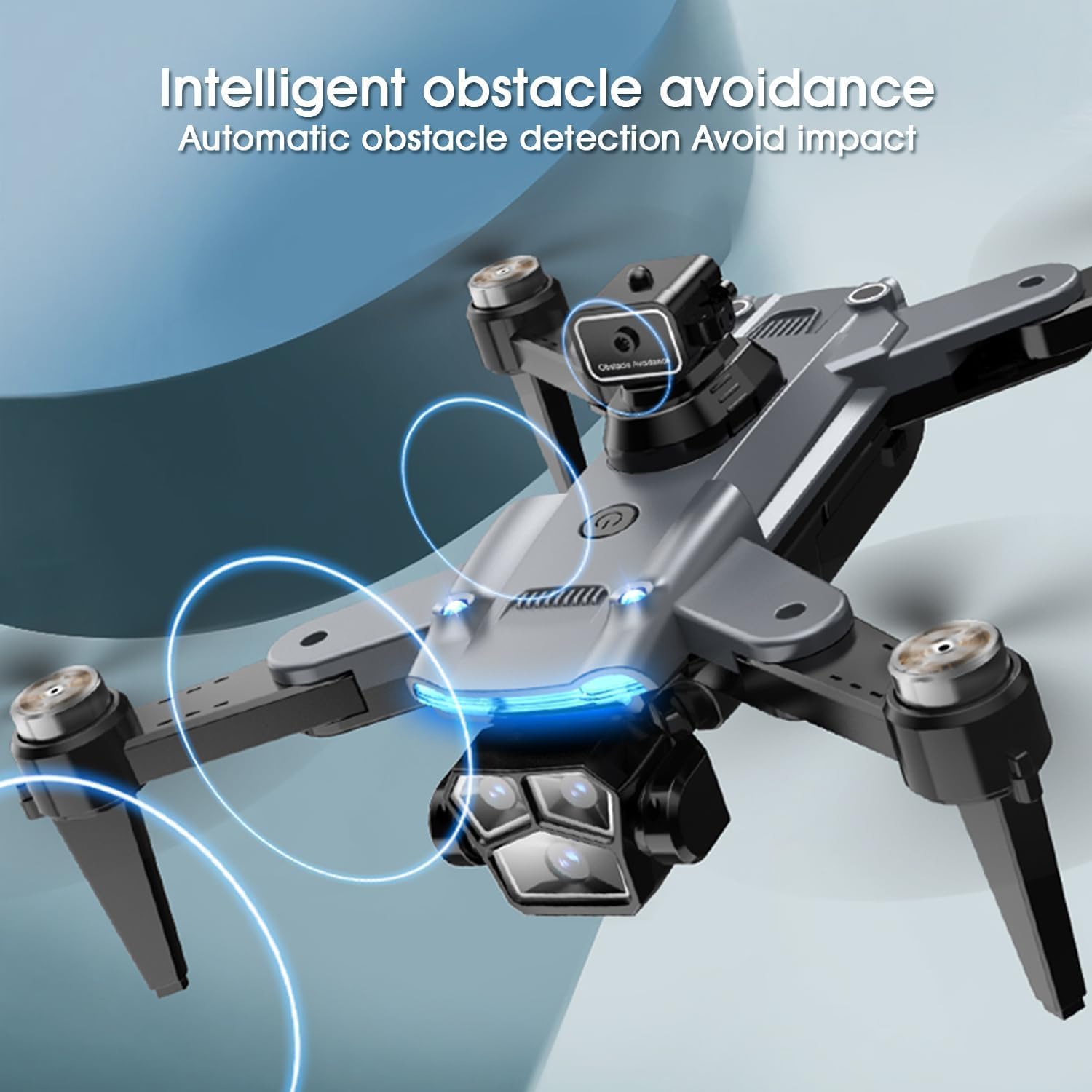 Condition photo showing New/Like New for 4k drone with camera for adults, foldable quadcopter with 4.3" screen remote controller, fpv brushle