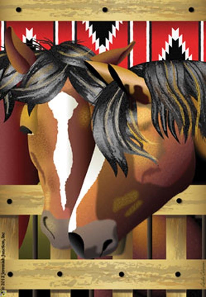 Stable Mates Horse Garden Flag