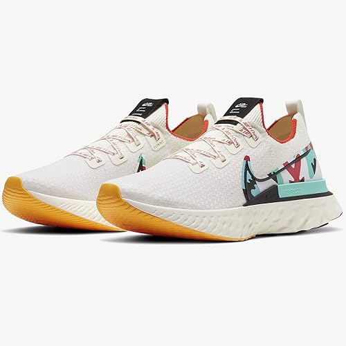 Amazon ナイキ Nike リアクト インフィニティ ラン フライニット A I R Reactinfinityrunflyknit セイル レッド オレンジ ブラック Cv9312 100 ナイキジャパン正規品 28 5cm ランニング