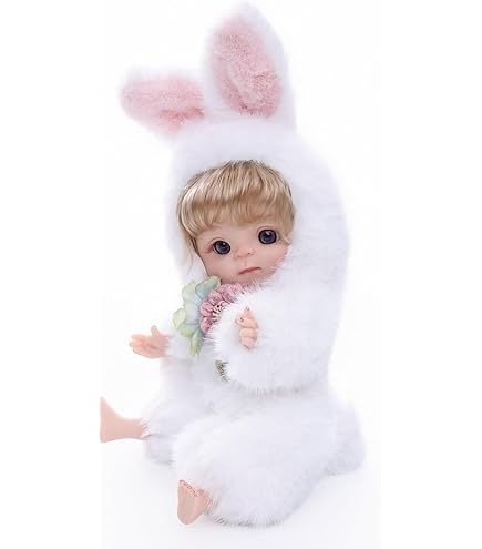 Amazon.com: Oueneifs Zhuzhubaobjd 1/6 Bjd Doll Big Head Baby Pout