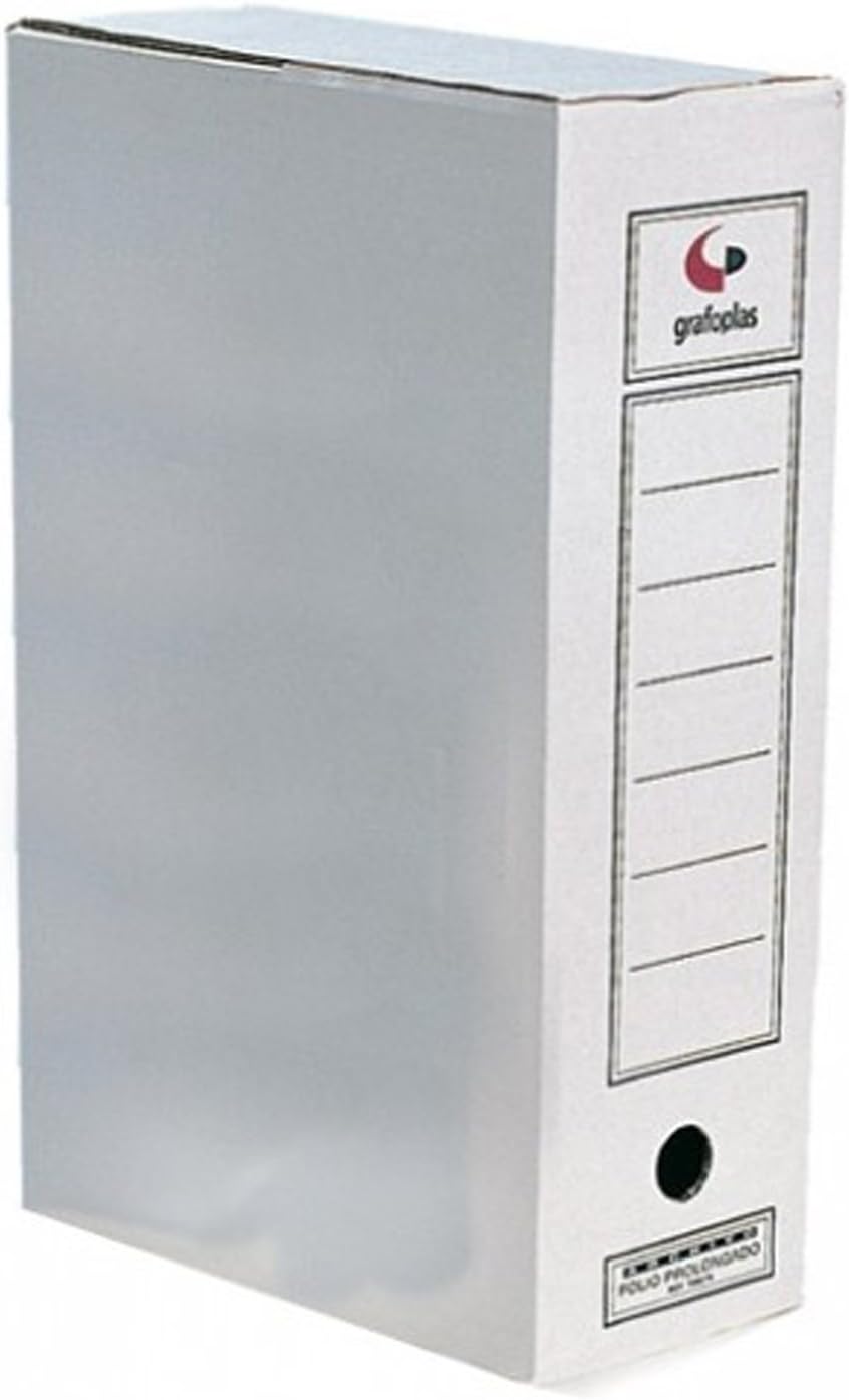 Grafoplas - Caja 10 archivador definitivo carton 385x275x115: Amazon.es: Informática