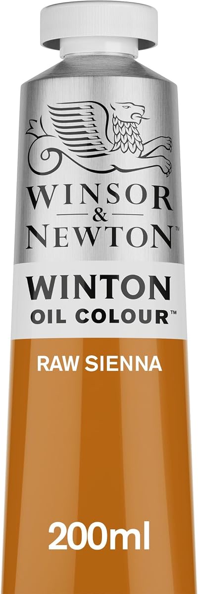 Winsor & Newton Winton 200ml Oil Colour Raw Sienna