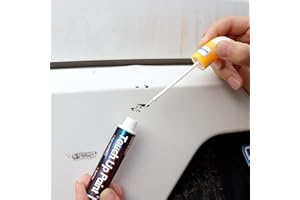 Touch Up Paint for Cars, White Car Paint Scratch Repair, Two-In-One Car Touch Up Paint Fill Paint Pen, Quick & Easy Solution 