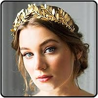 Gold Laurel Leaf Crown Greek Goddess Headpece Gold Leaf Headband Toga
