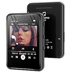 MP3 Player with Bluetooth, Full Touch Screen Music