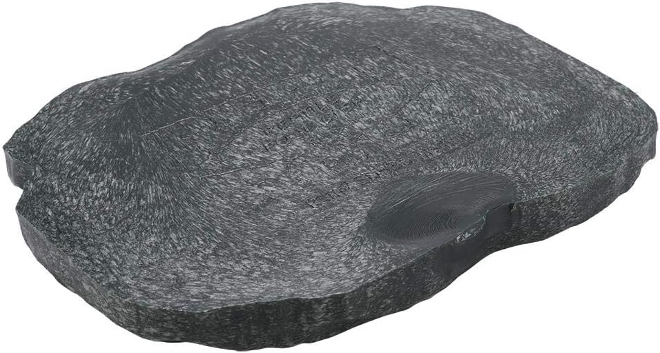 Yosoo Health Gear Tortoise Water Bowl, Reptile Feeding Bowl, Reptile Feed Dish for Tortoise Lizard ChameleonS Iguana Snake(S Dark Green) - Image 3