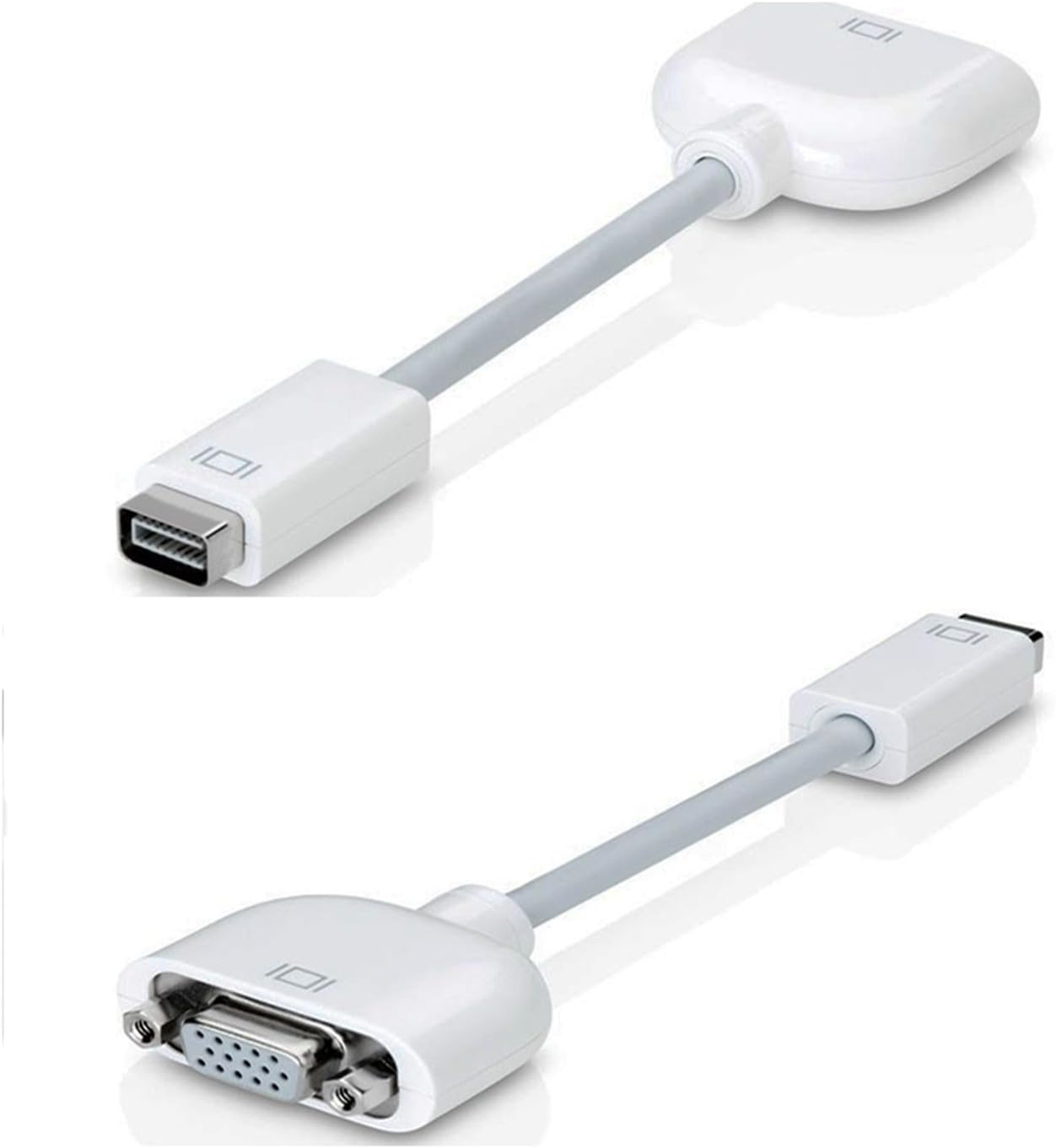 Cable Adaptador Mini DVI a VGA para Apple Mac Profesional TV miniDVI