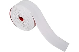 EVERDIJ Caulk Tape Sealant Strip, Self Adhesive Caulk Tape Sealant Strip, 16.4/32.8Ft PVC Waterproof Sealing Tape for Kitchen Bathtub Countertop Bathroom Toilet Sink Wall Corner (32.8FT White)