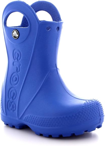 crocs kids handle it rain boots