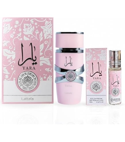Amazon.com : LATTAFA Yara & Yara Candy EDP Sprays 100ML (3.4 OZ