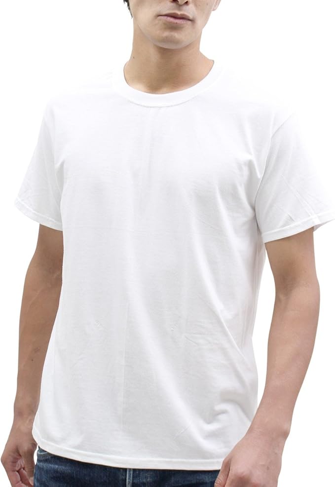Amazon チャンピオン Champion メンズ 半袖 クルーネックtシャツ 綿100 2枚組 Cm1eh701 Llサイズ ホワイト インナーシャツ 通販