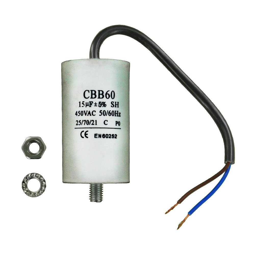 Paxanpax 11-CA-15C Universal Capacitor with Cable Connectors, 19 cm