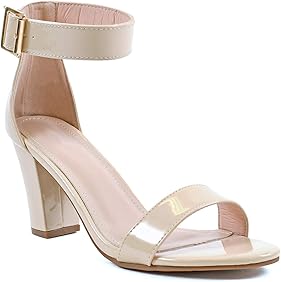 comfortable mid heel sandals