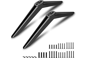 YAOTIECI TV Stand for Insignia TV Stand Legs, Only for Insignia NS-32D310NA15 NS-40DR420NA16 NS-43DR620NA18 NS-48DR420NA16 NS-55DR710NA17 NS-24F202NA23, for Insignia TV Base Stand with Screws Set