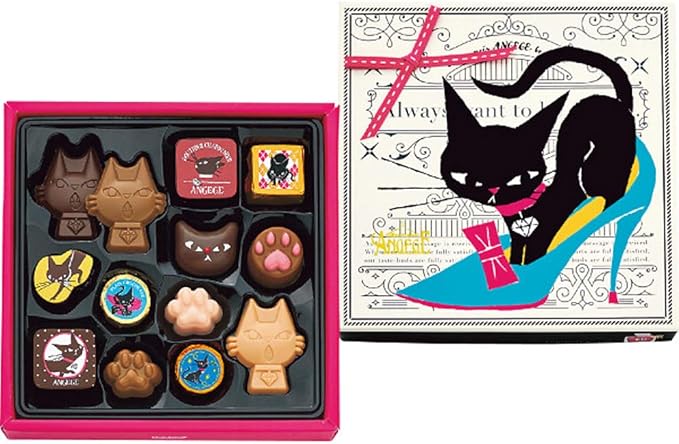 Amazon バレンタイン チョコレート 21 ゴンチャロフ アンジュジュ 手提げ袋付 E 13個 全国うまいもん便 チョコレートトリュフ 通販