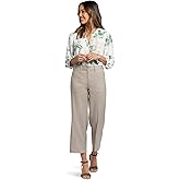 NYDJ Womens Wide Leg Cropped Cargo