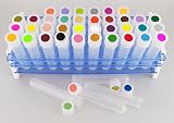 HYBSK Hylabelest 10mm Blue Dot Stickers 20 Sheets 1400 Labels Gloss Paper view 4
