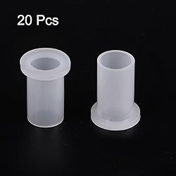 uxcell 20pcs Flanged Sleeve Bearings Plastic