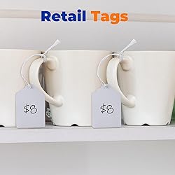 Price Tags with Strings Attached, 1000pcs Marking