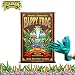 Fox Farm Happy Frog Organic Potting Soil Mix Indoor Outdoor Garden Plants, 51.4 Quart(2 cu ft) (Bundled with Pearsons Protective Gloves)