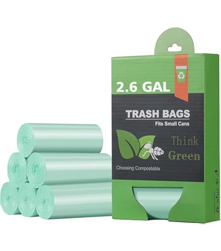 Amazon.com: 1.2 Gallon Small Trash Bags Garbage Bags, AYOTEE Mini