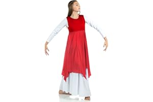 Danzcue Womens Worship Praise Dance Pullover Vest