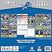 Turner Perfect Timing 2015 Detroit Lions Team Wall Calendar, 12 x 12 Inches (8011696)