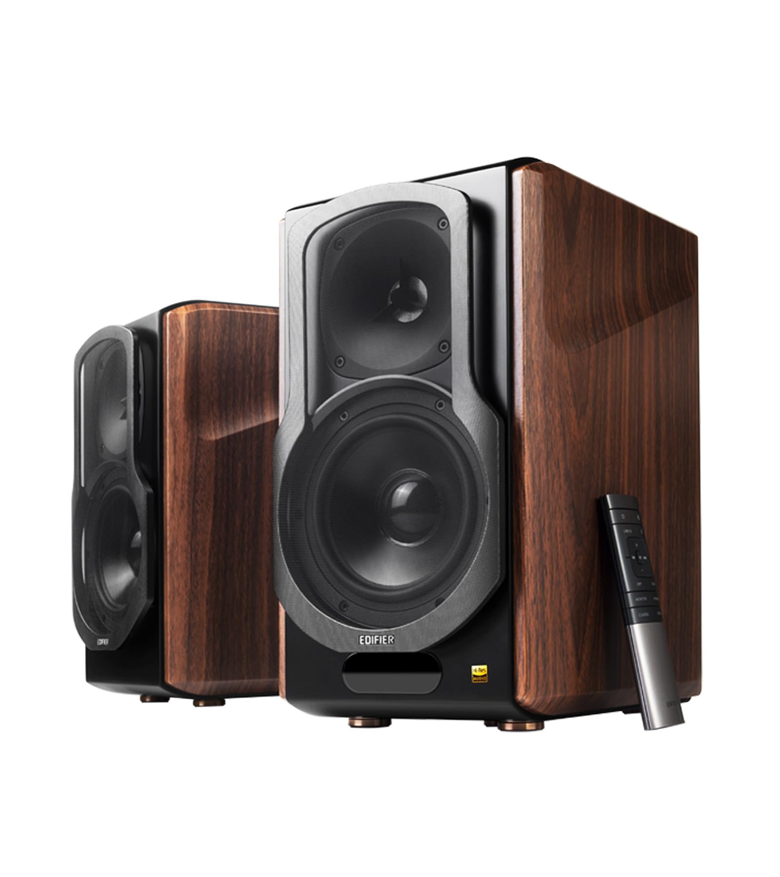 Edifier S2000MKIII Altavoces de estantería triamplificados, monitor de estudio de 130 W