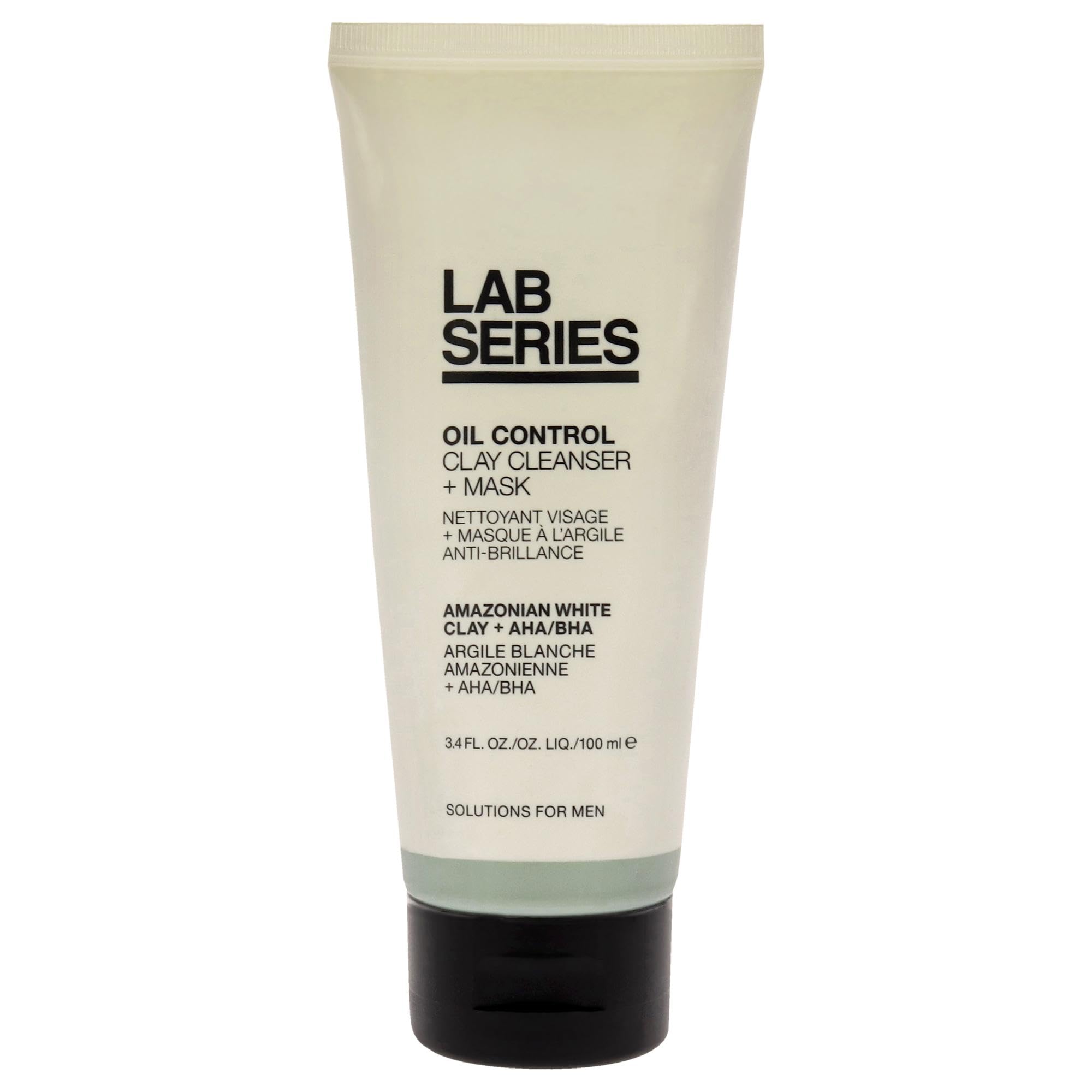 Lab Series Oil Control Clay Cleanser Plus Mask For Men 3.4 oz Mask